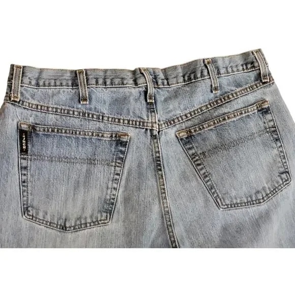 Cinch Black Label Men's Denim Jeans Size 38Wx32L Relaxed Fit slightly Distressed - Picture 9 of 9